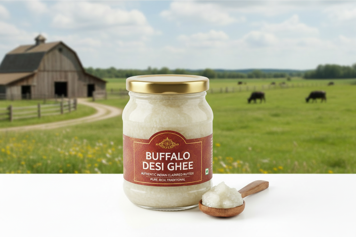 Haryana Brothers Pure Desi Buffalo Ghee