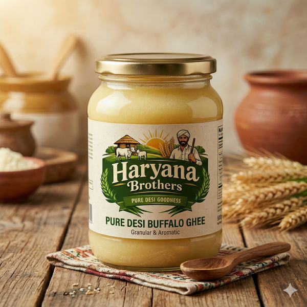 Haryana Brothers Pure Desi Buffalo Ghee