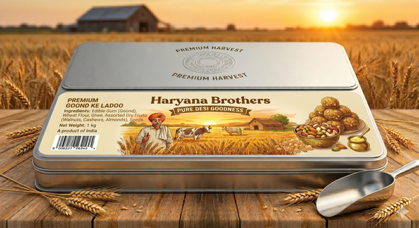 Haryana Brothers Goond Ke Ladoo With Dry Fruits