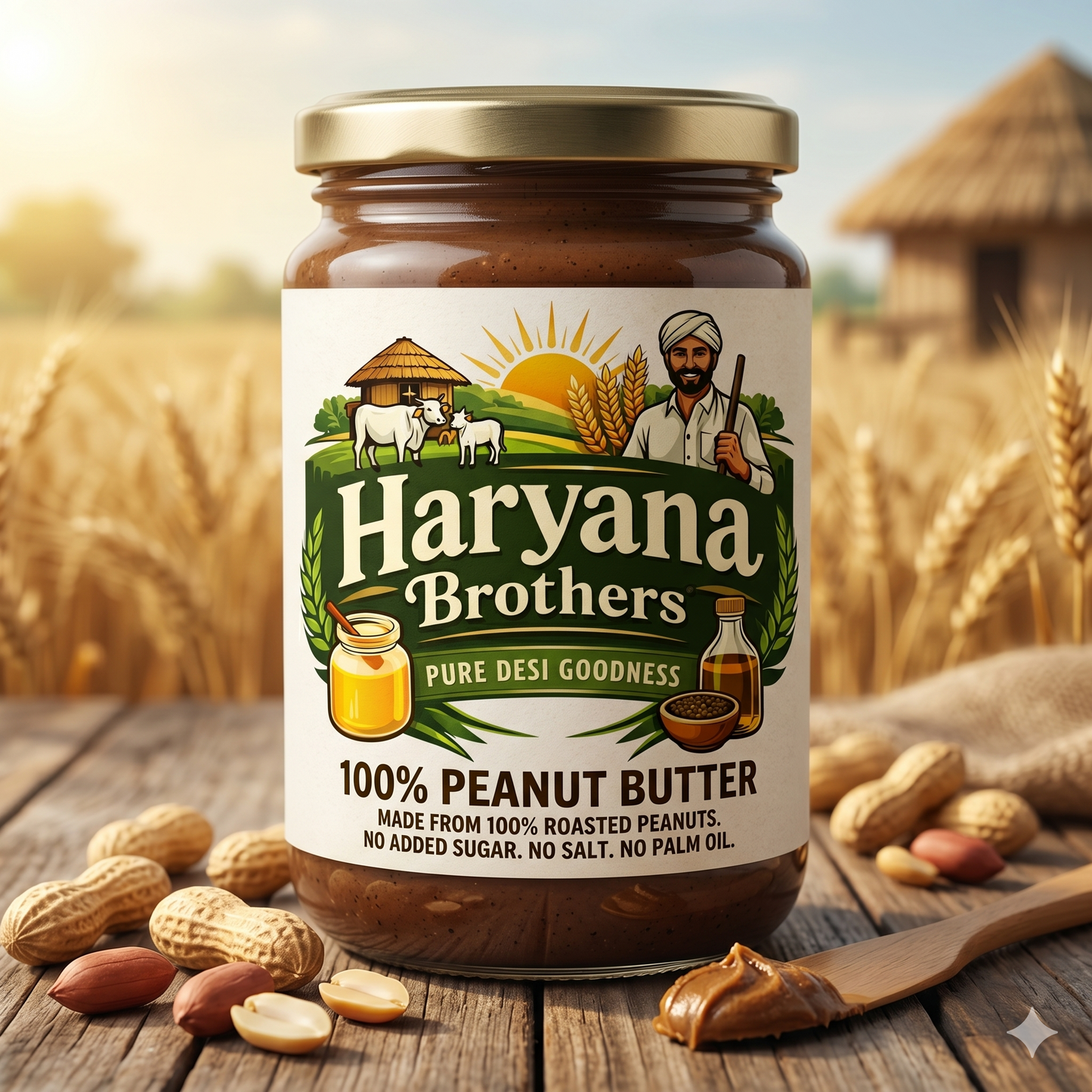 Haryana Brothers Peanut Butter