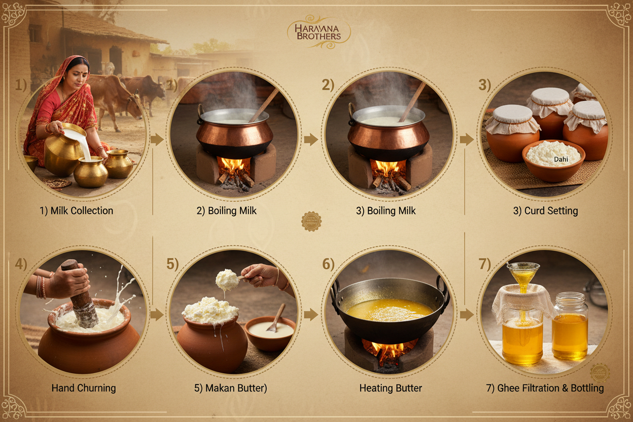 Haryana Brothers Pure Desi Cow Ghee